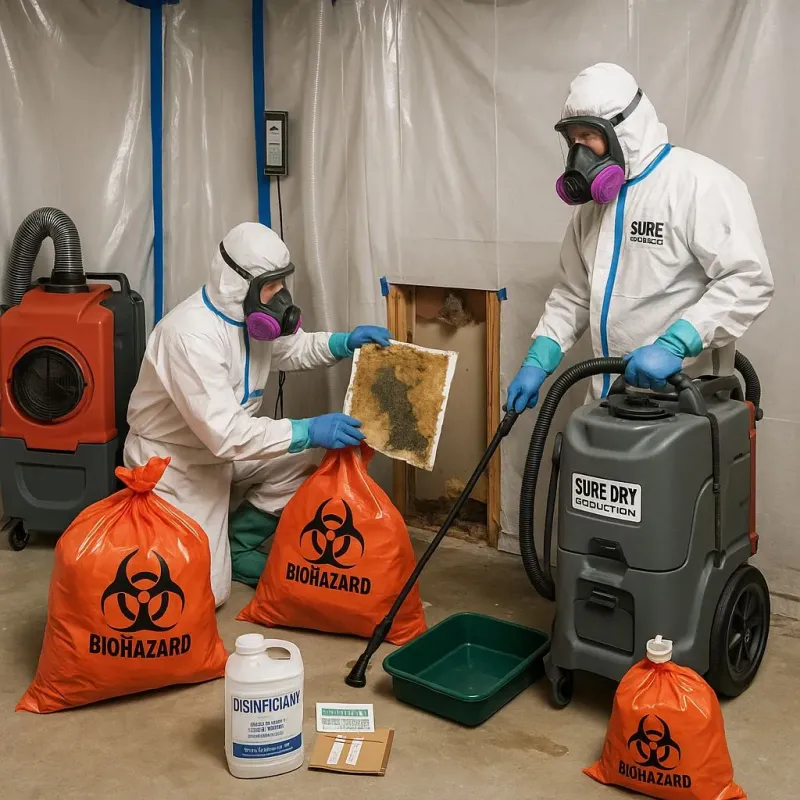 Contaminated Water Handling Protocols process in King County, TX